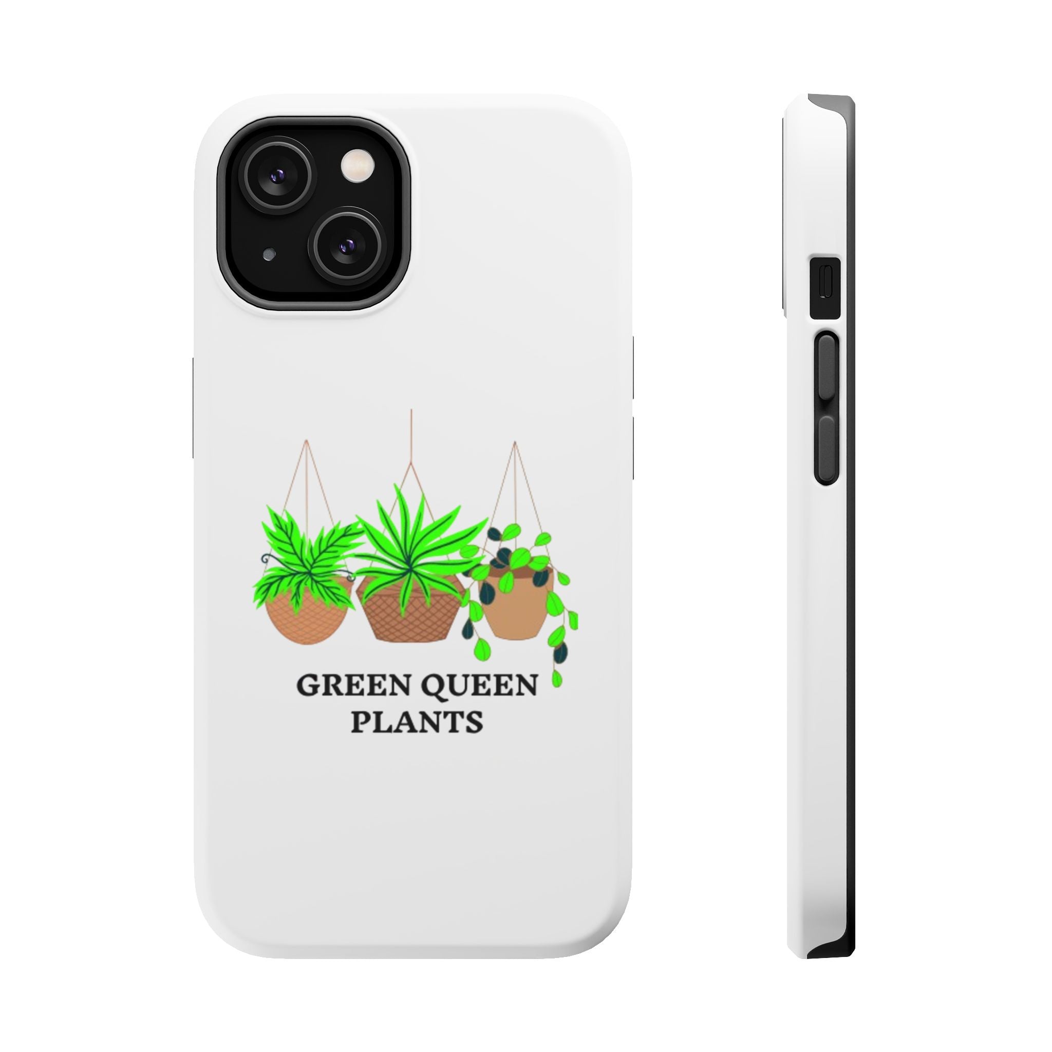 Phone Case — Green Queen Plants Magnetic Impact-Resistant Case