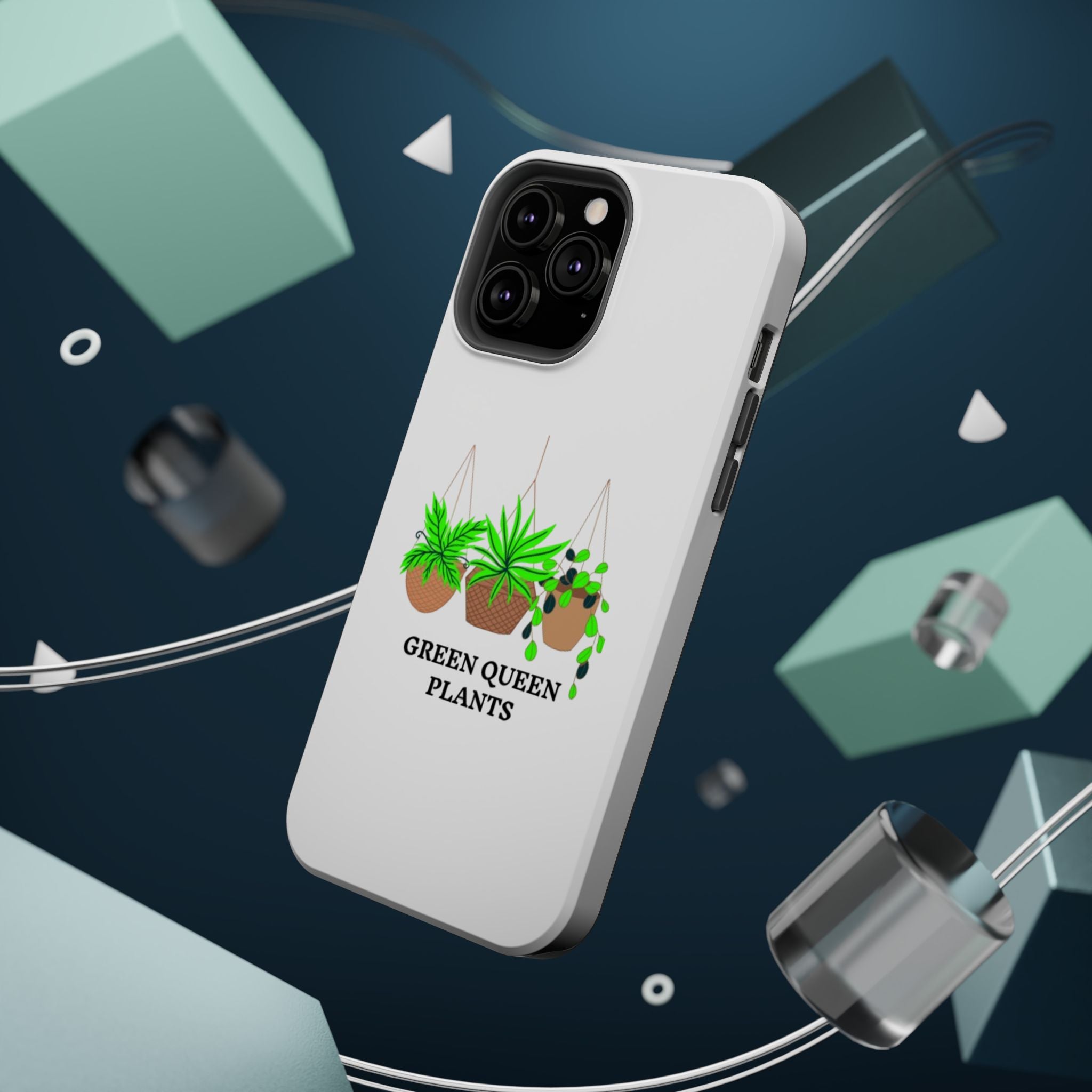 Phone Case — Green Queen Plants Magnetic Impact-Resistant Case