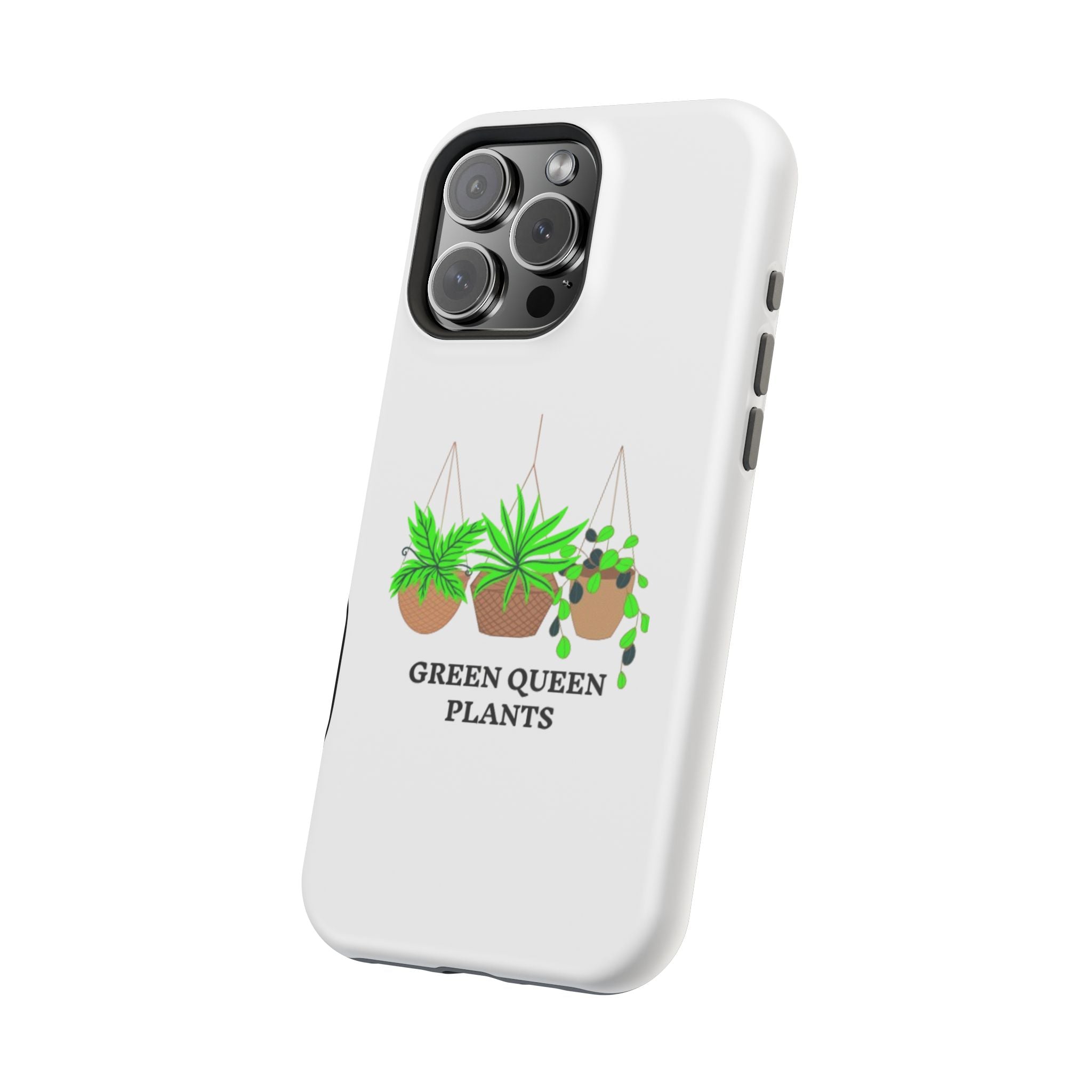 Phone Case — Green Queen Plants Magnetic Impact-Resistant Case