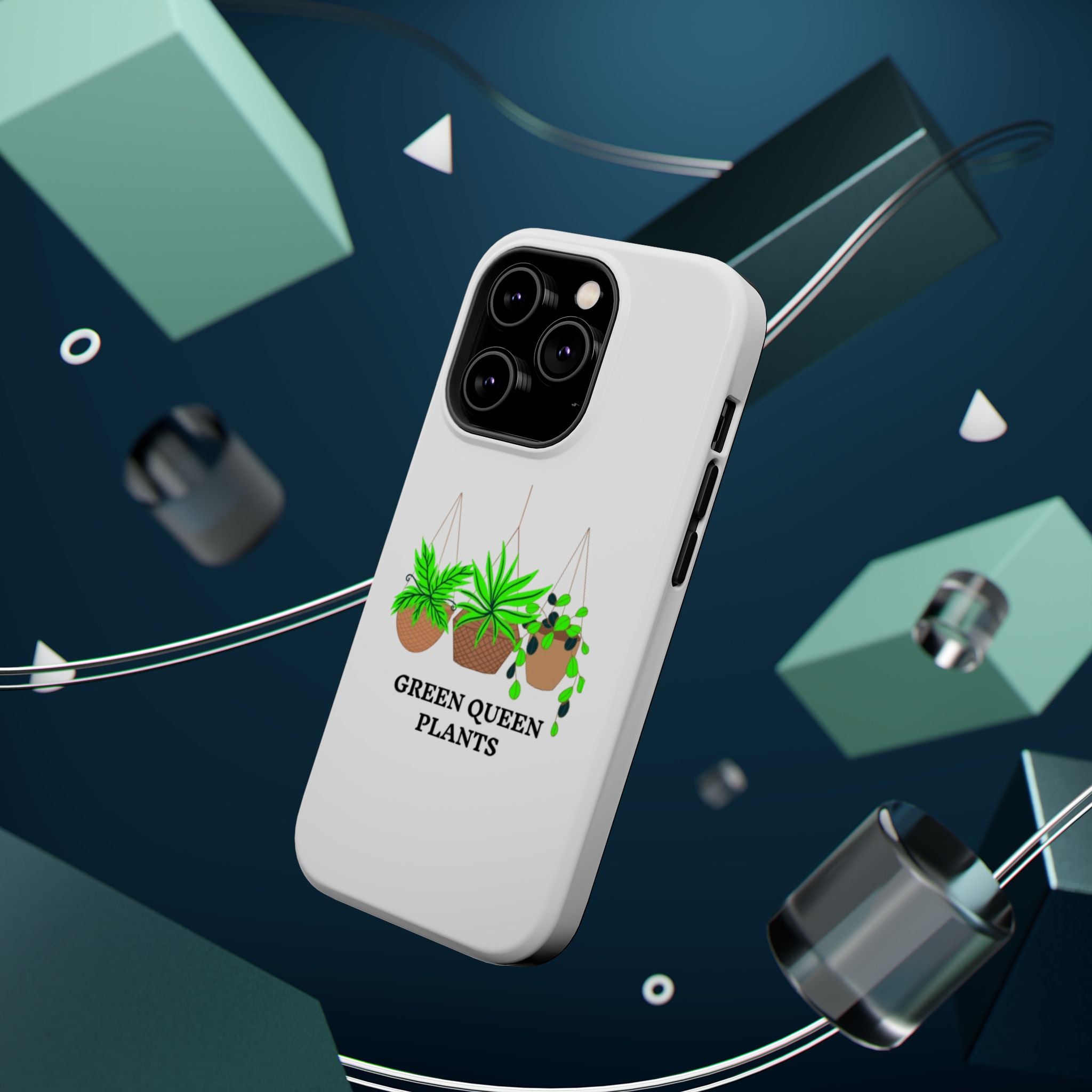 Phone Case — Green Queen Plants Magnetic Impact-Resistant Case