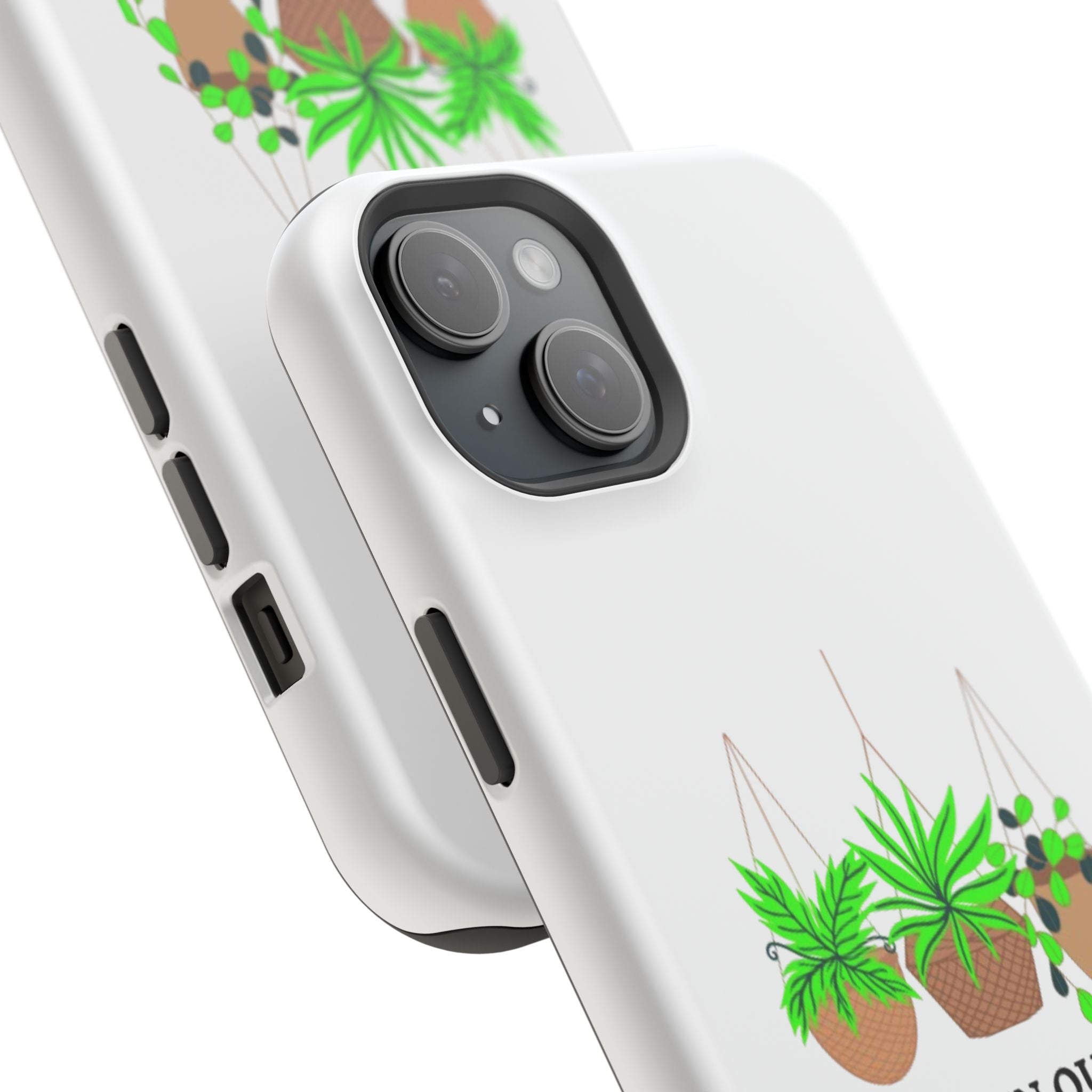 Phone Case — Green Queen Plants Magnetic Impact-Resistant Case