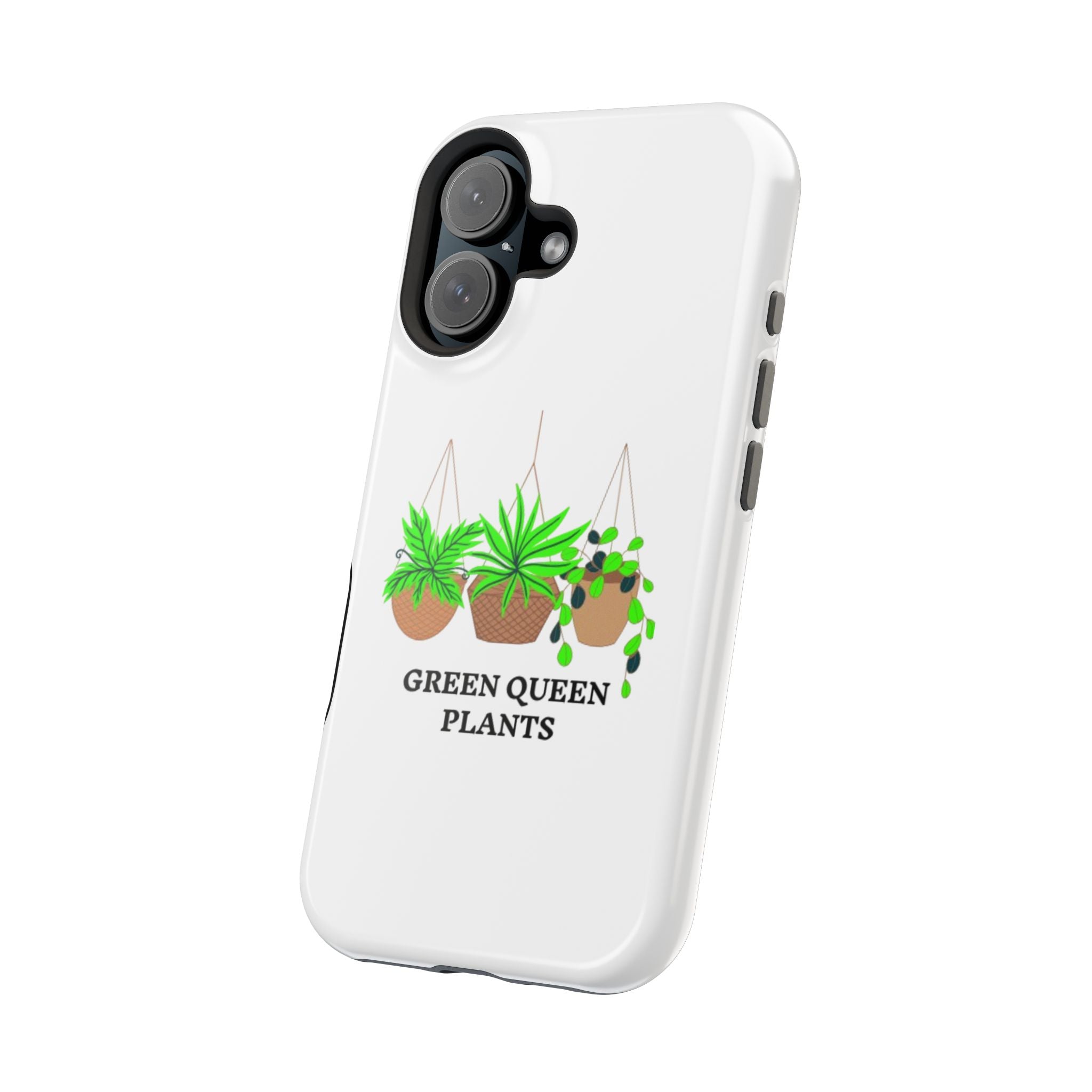 Phone Case — Green Queen Plants Magnetic Impact-Resistant Case