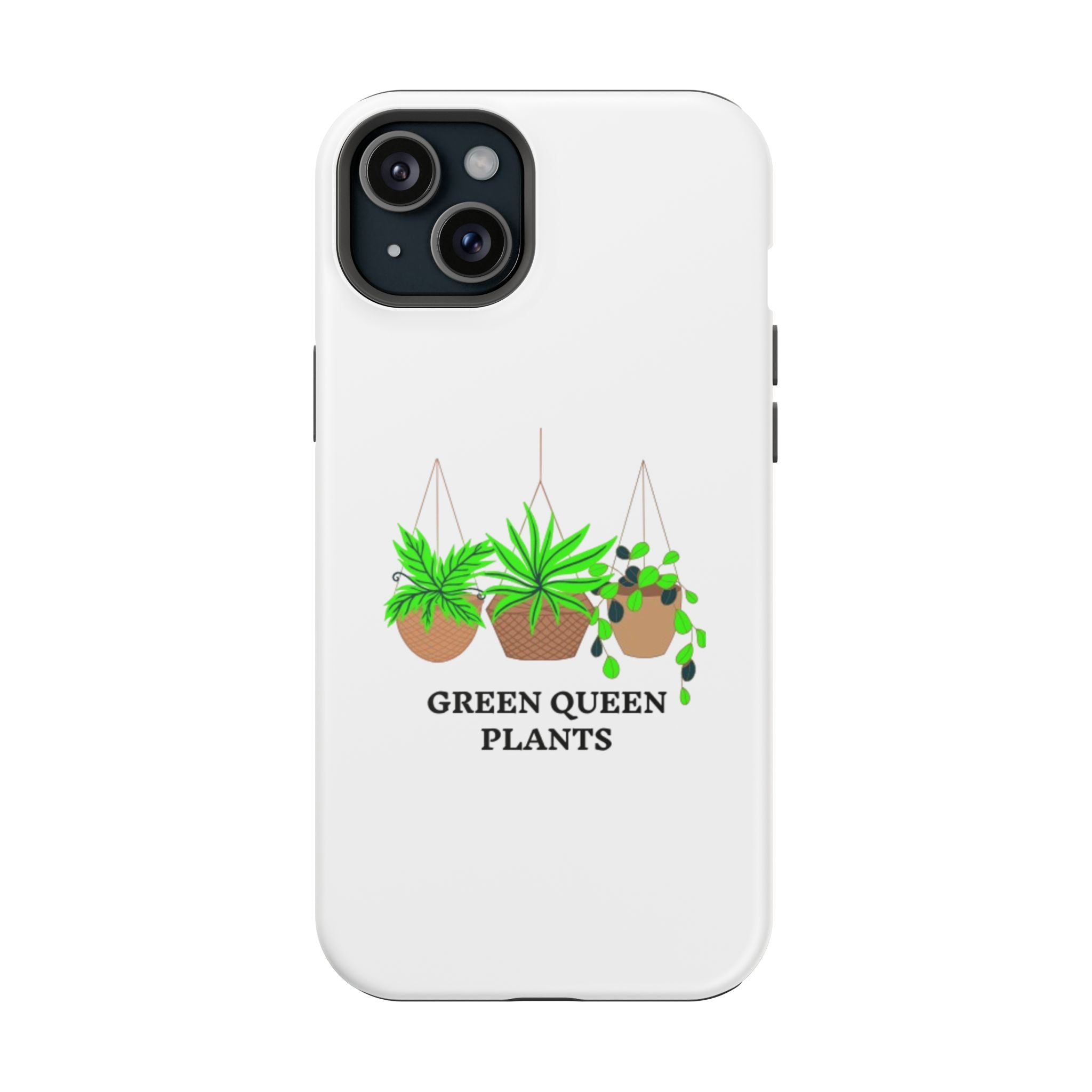 Phone Case — Green Queen Plants Magnetic Impact-Resistant Case
