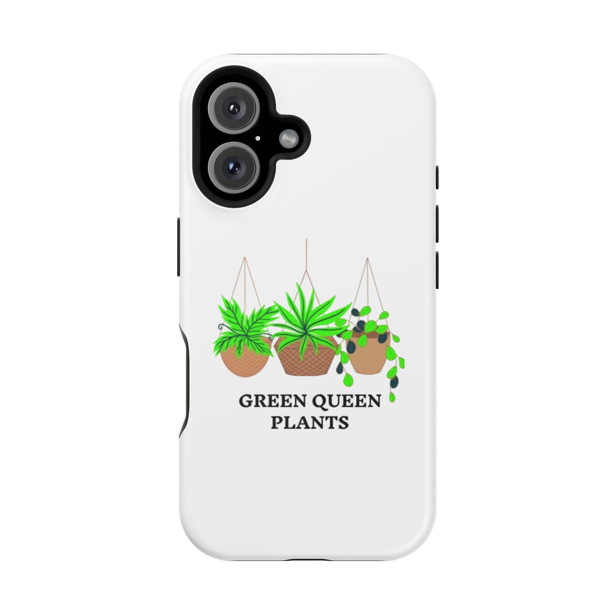 Phone Case — Green Queen Plants Magnetic Impact-Resistant Case