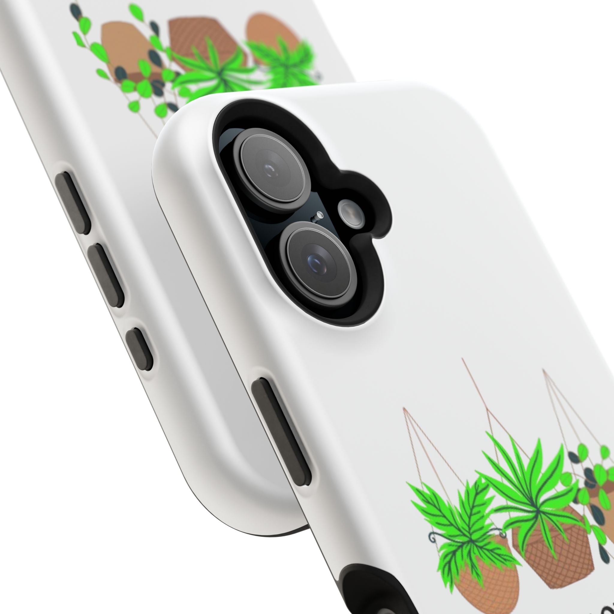 Phone Case — Green Queen Plants Magnetic Impact-Resistant Case