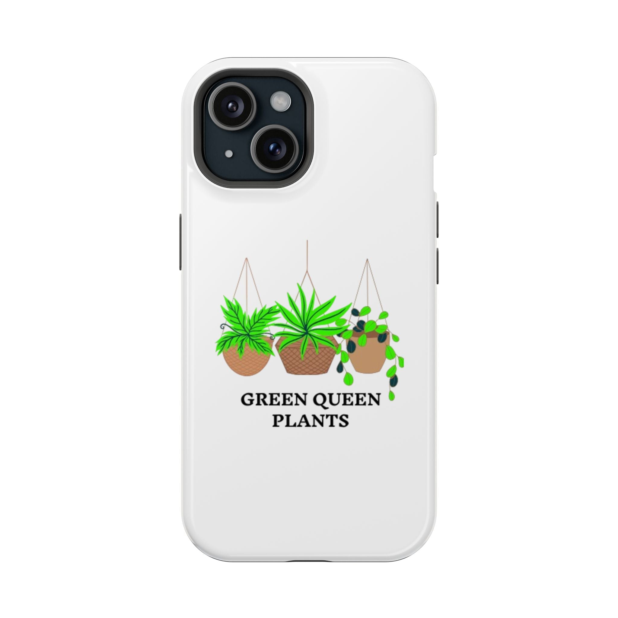 Phone Case — Green Queen Plants Magnetic Impact-Resistant Case