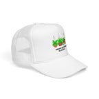Plant Lover Trucker Hat — "Green Queen Plants" Foam Mesh Cap
