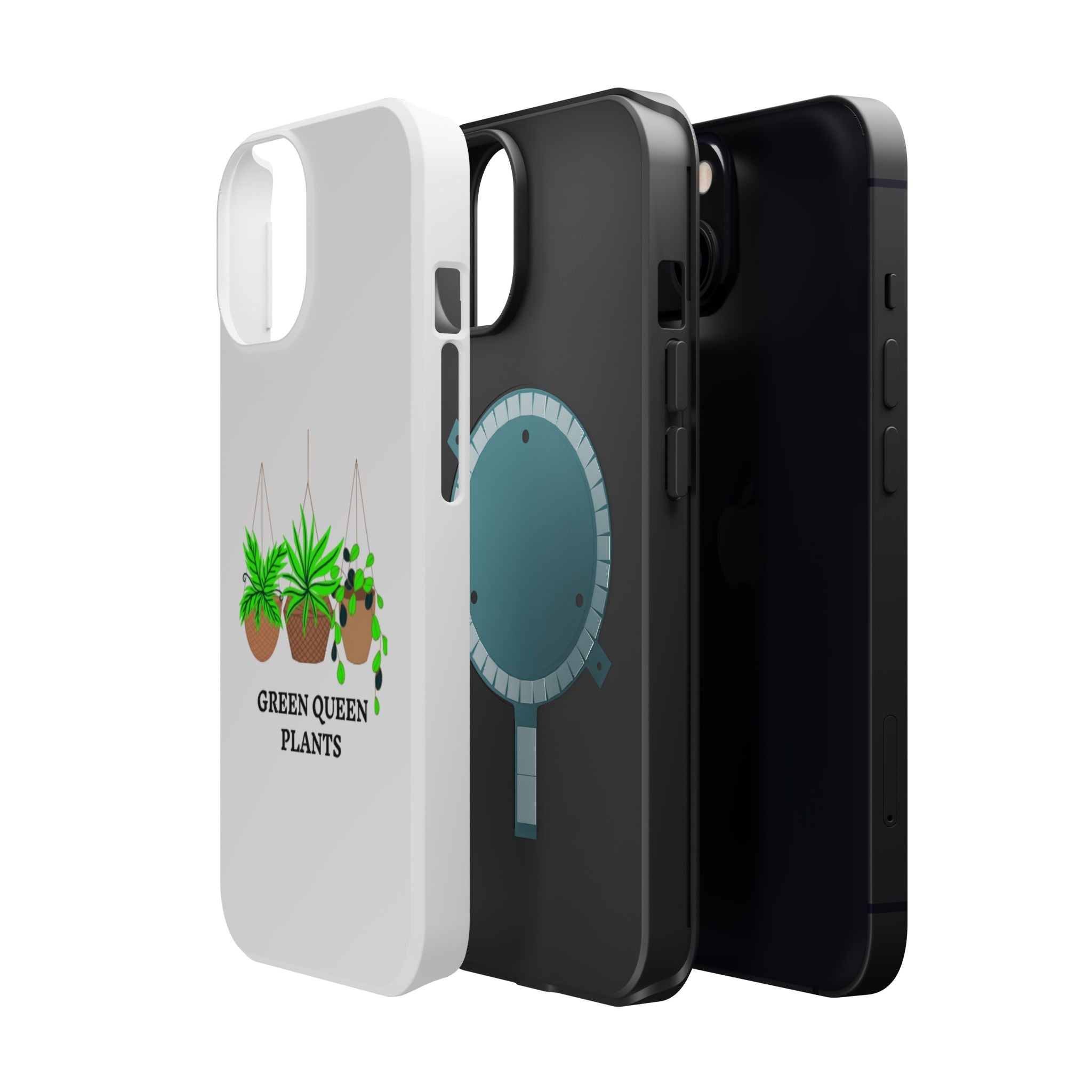 Phone Case — Green Queen Plants Magnetic Impact-Resistant Case