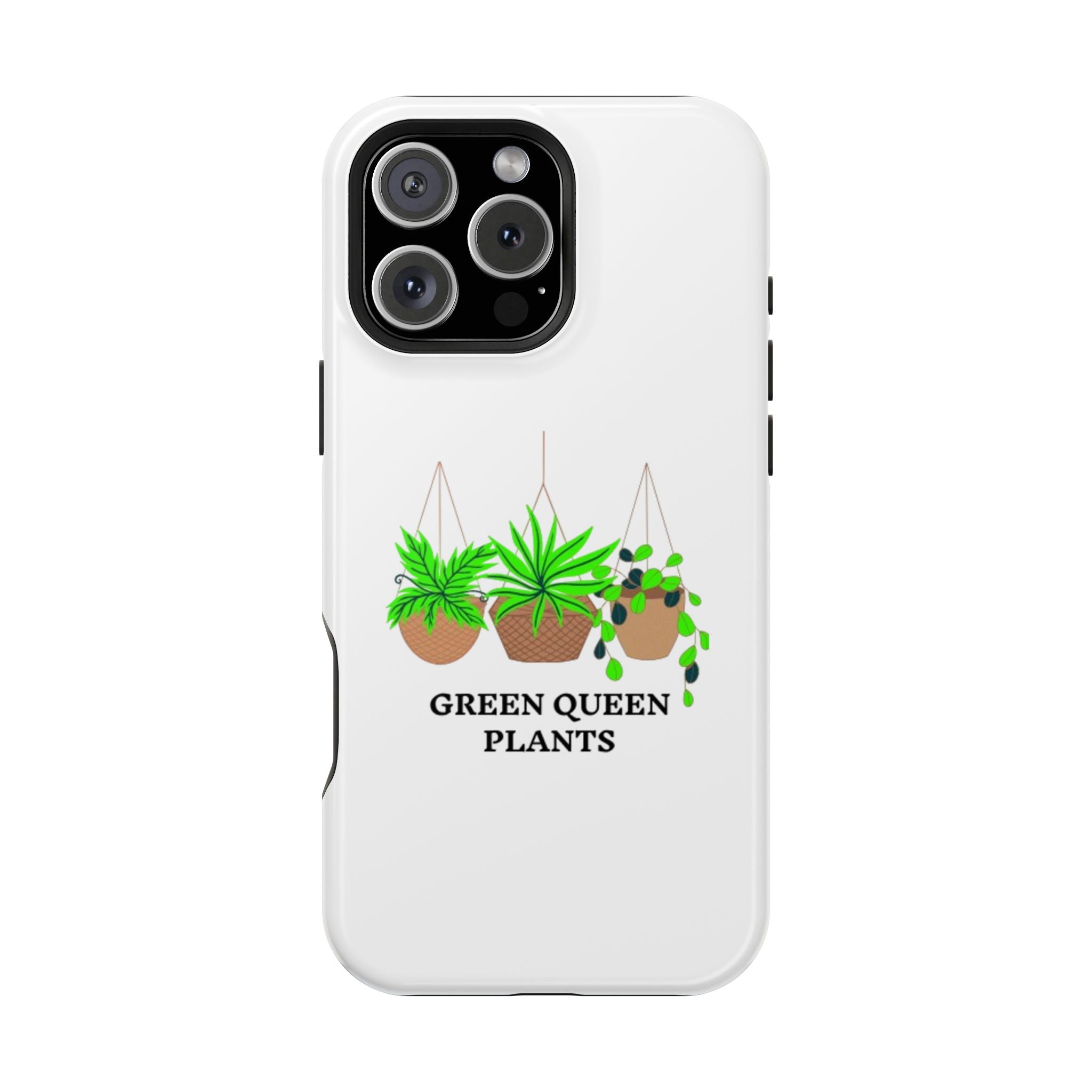Phone Case — Green Queen Plants Magnetic Impact-Resistant Case