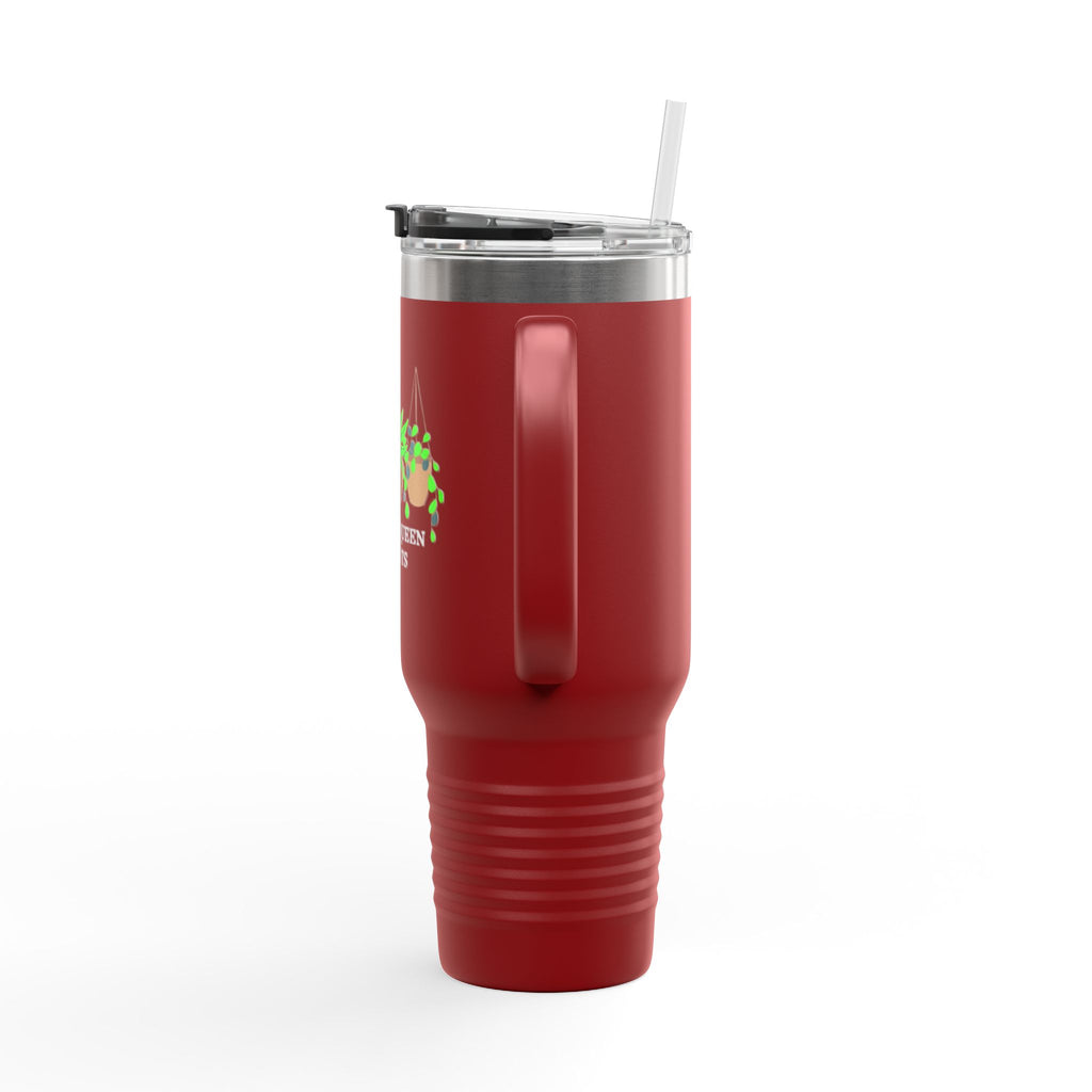 40oz Insulated Travel Mug — Hanging Plants Garden Lover Tumbler