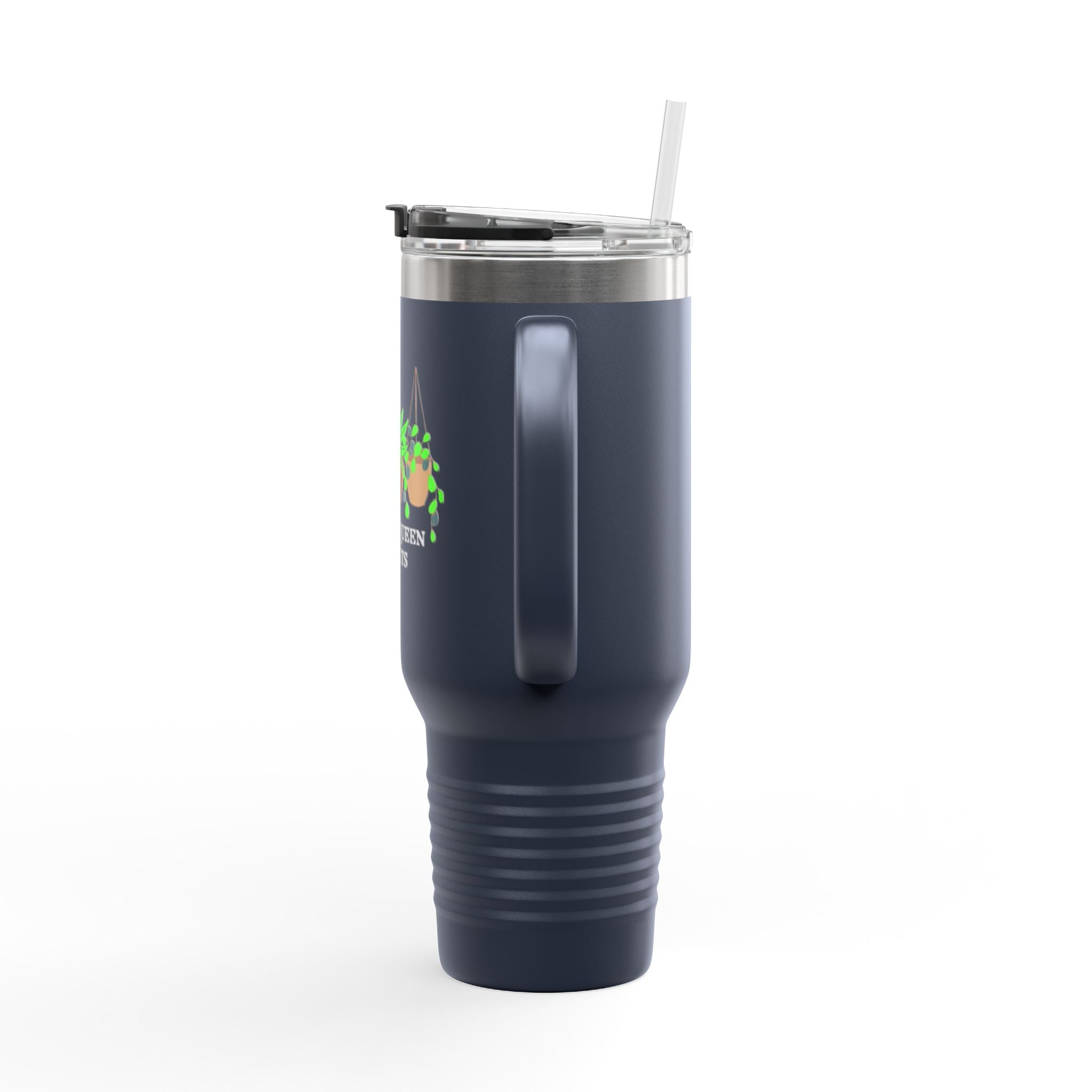 40oz Insulated Travel Mug — Hanging Plants Garden Lover Tumbler