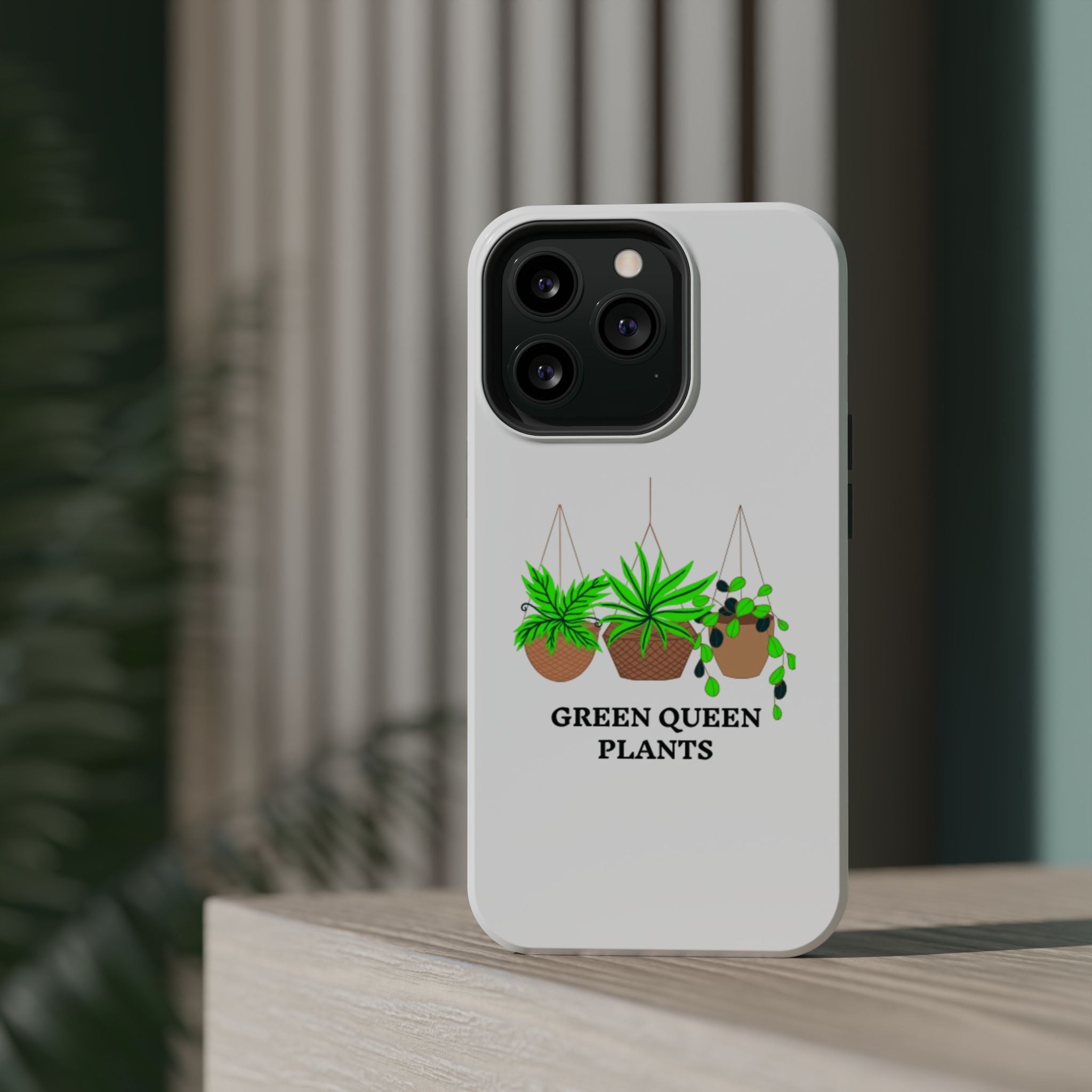 Phone Case — Green Queen Plants Magnetic Impact-Resistant Case