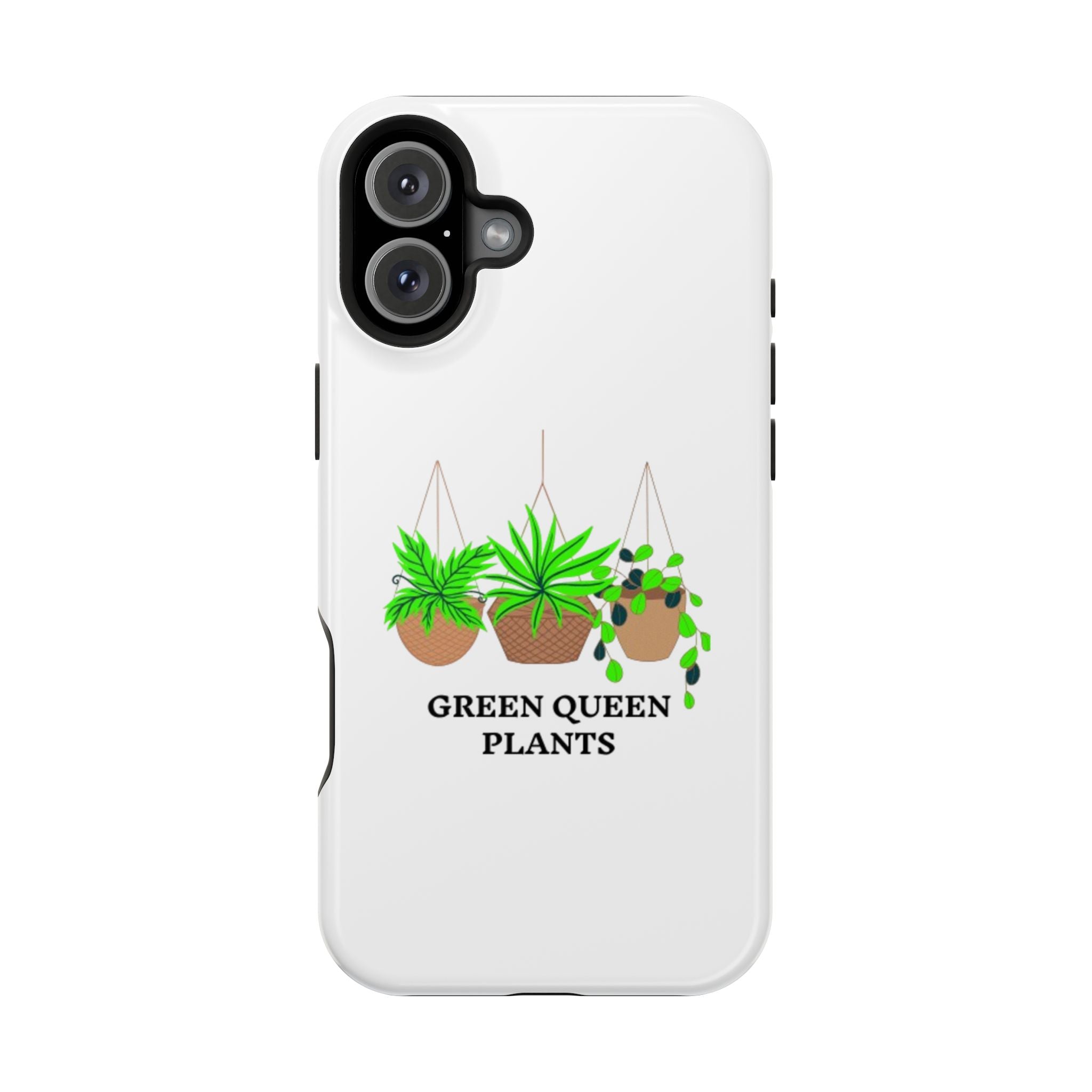 Phone Case — Green Queen Plants Magnetic Impact-Resistant Case