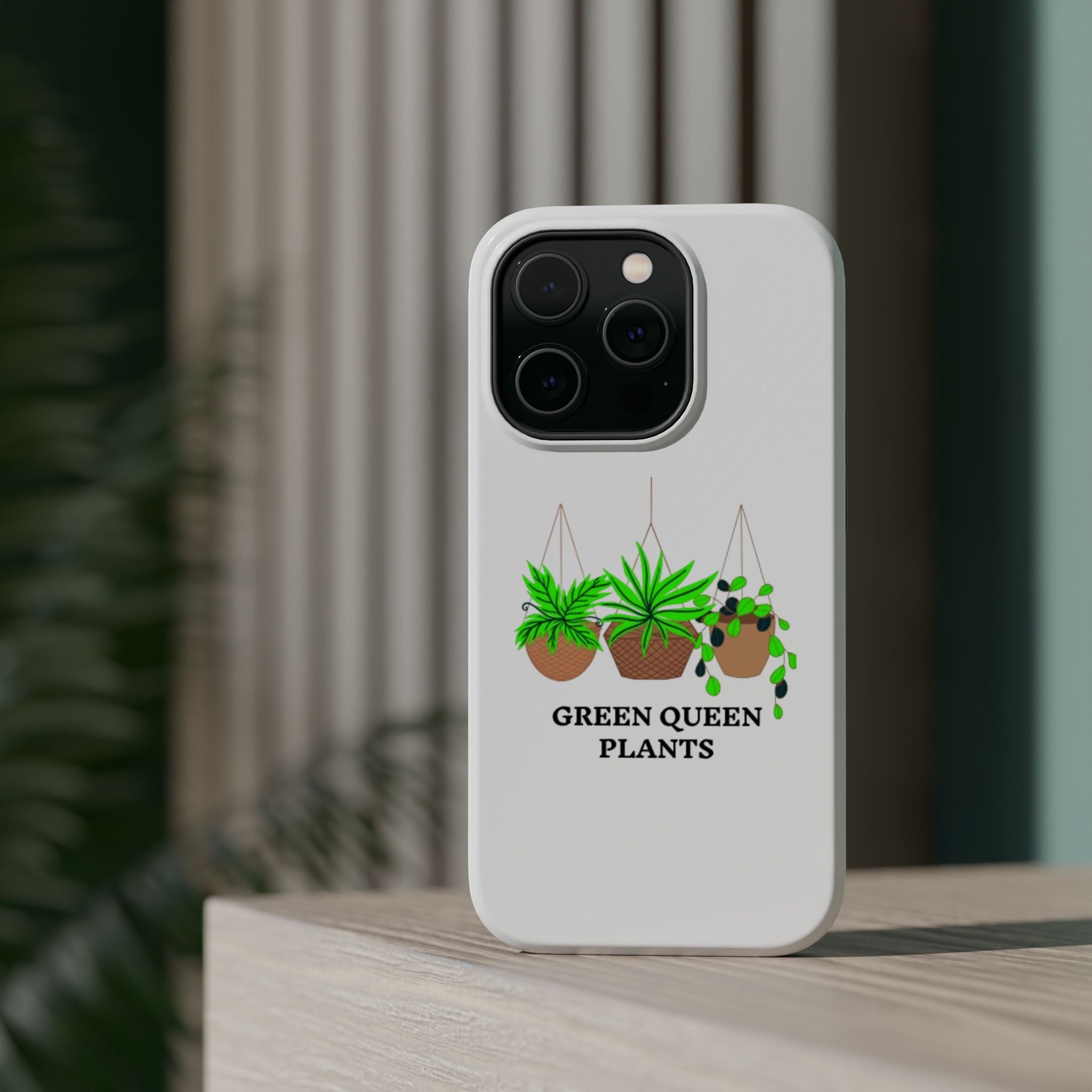 Phone Case — Green Queen Plants Magnetic Impact-Resistant Case