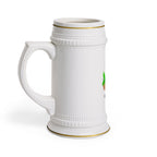 Green Queen Plants Beer Stein — Ceramic Hanging Plant Mug for Plant Lovers
