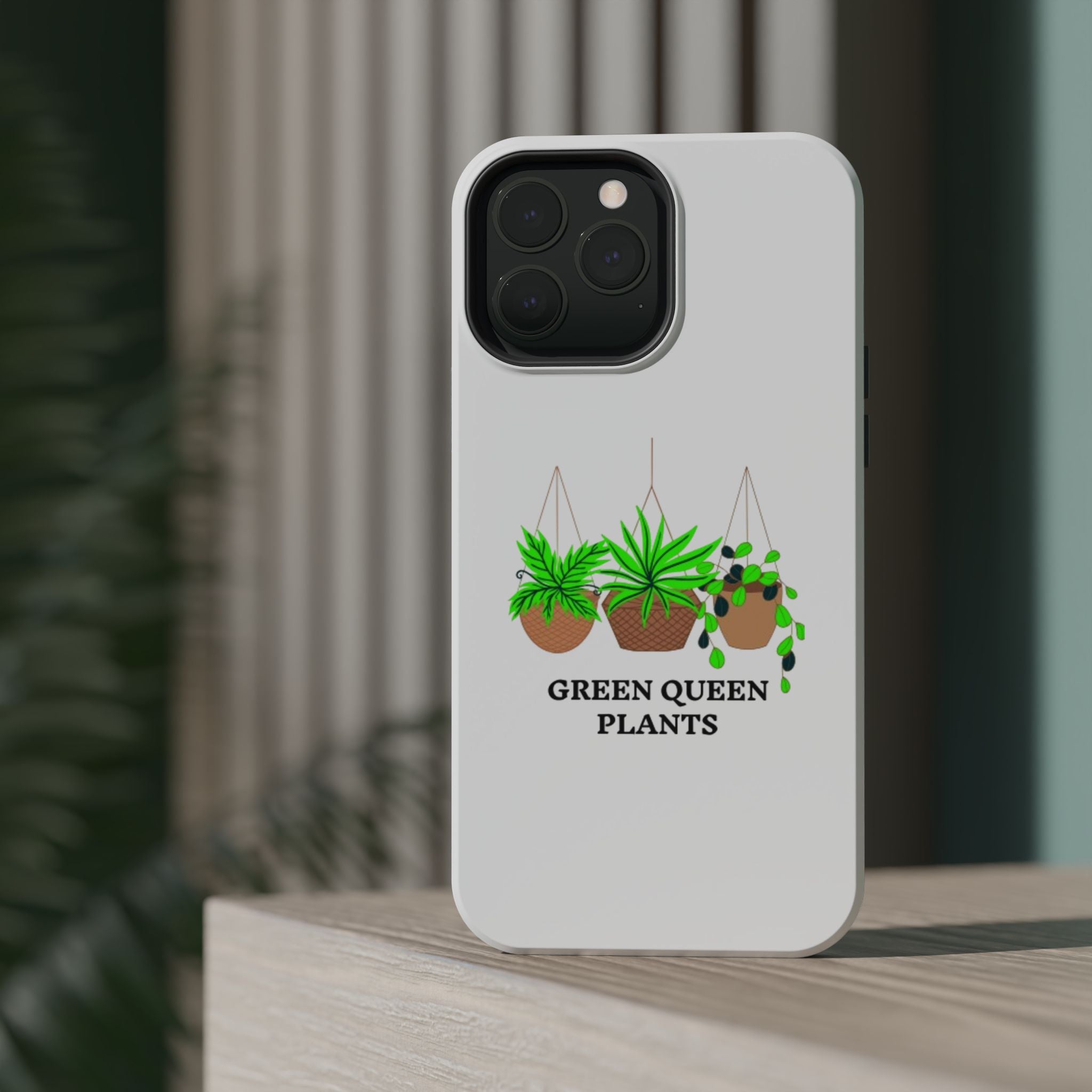 Phone Case — Green Queen Plants Magnetic Impact-Resistant Case