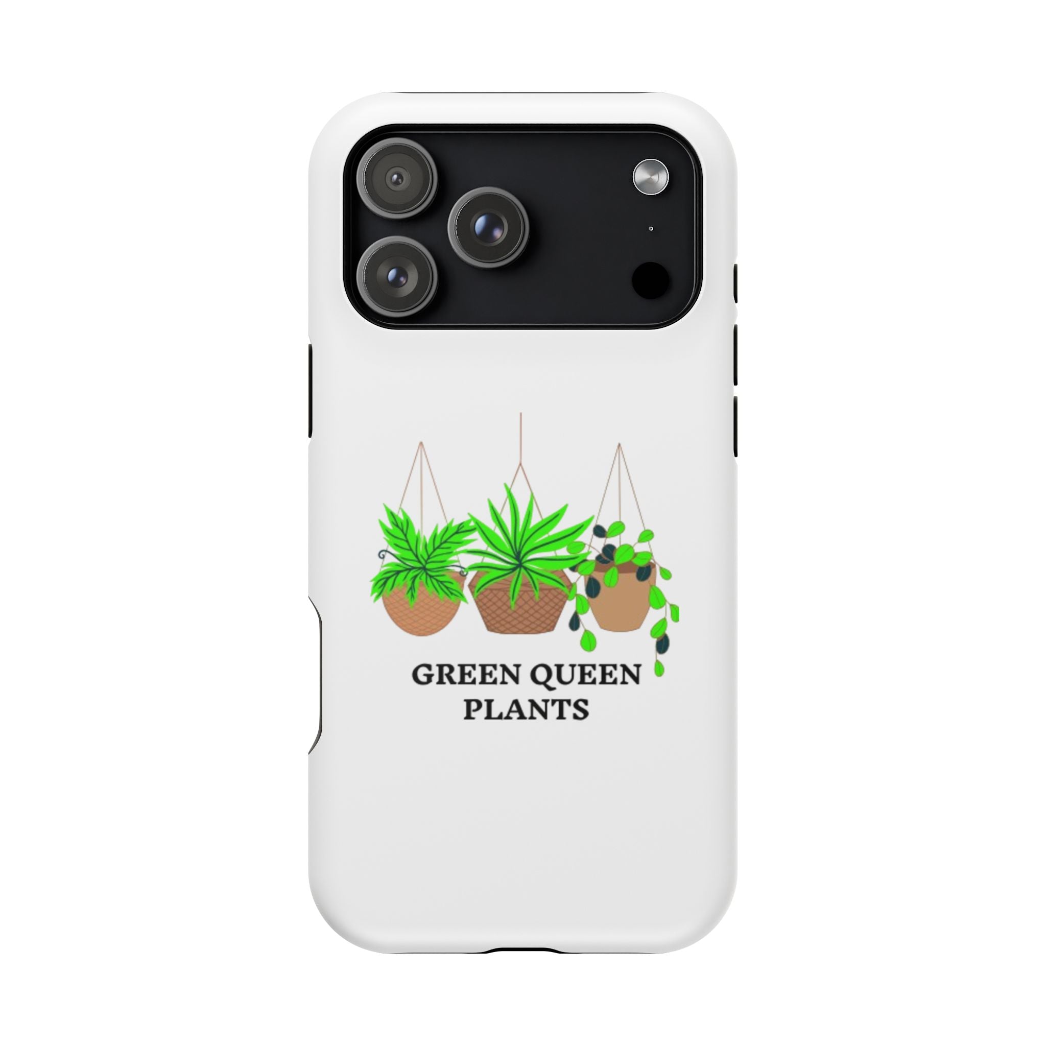 Phone Case — Green Queen Plants Magnetic Impact-Resistant Case