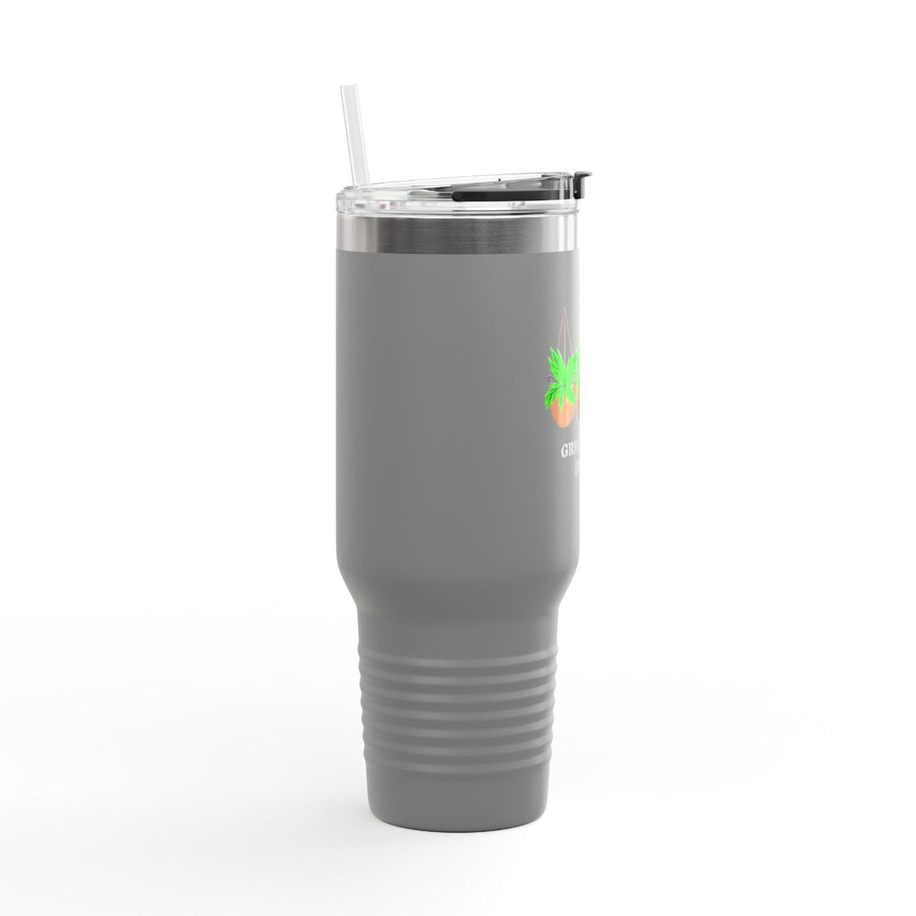 40oz Insulated Travel Mug — Hanging Plants Garden Lover Tumbler