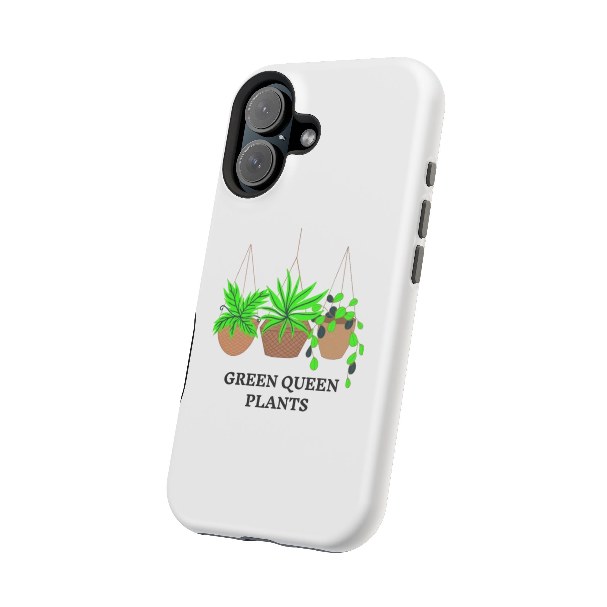 Phone Case — Green Queen Plants Magnetic Impact-Resistant Case