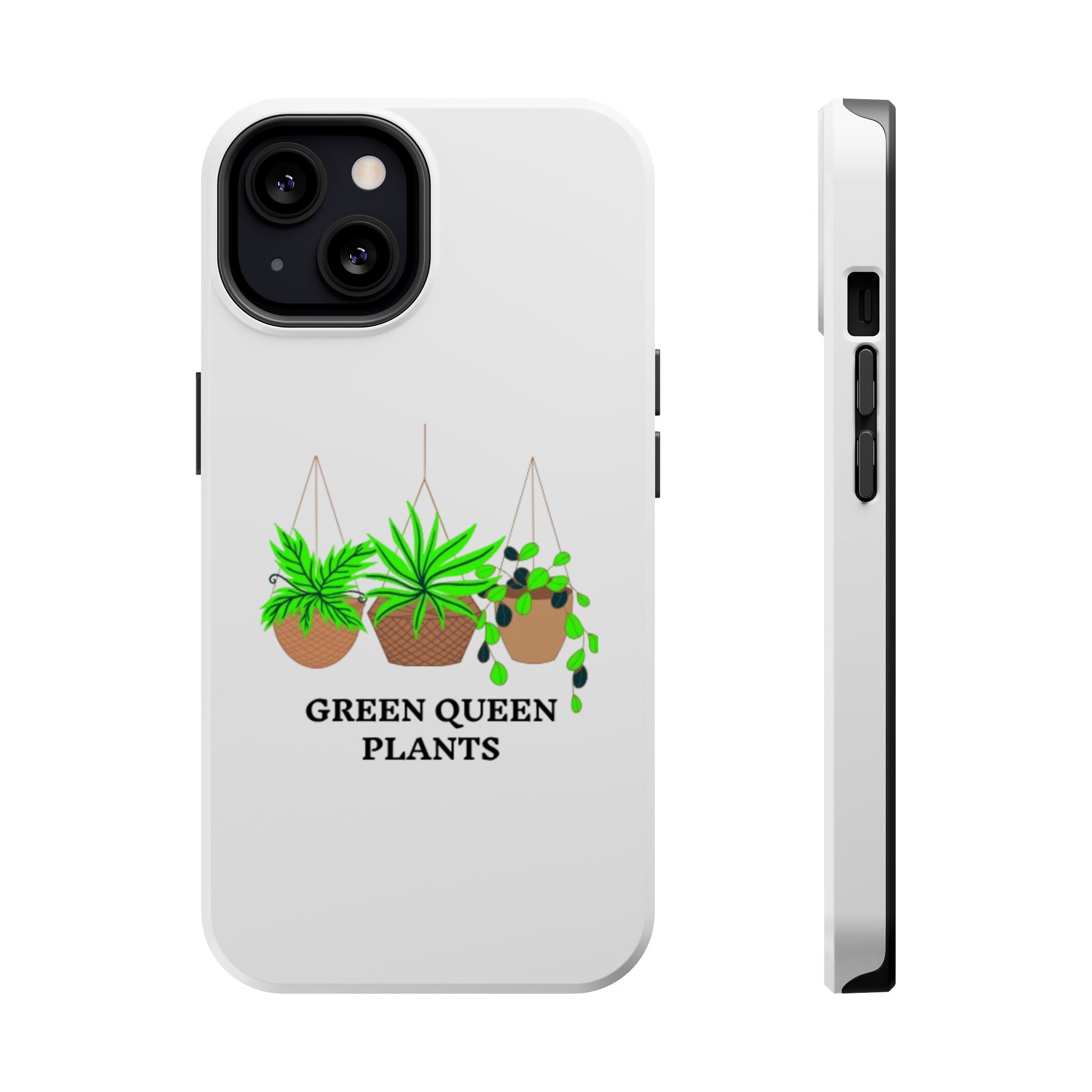 Phone Case — Green Queen Plants Magnetic Impact-Resistant Case