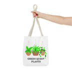 Tote — Green Queen Plants Hanging Houseplant Illustration Tote Bag