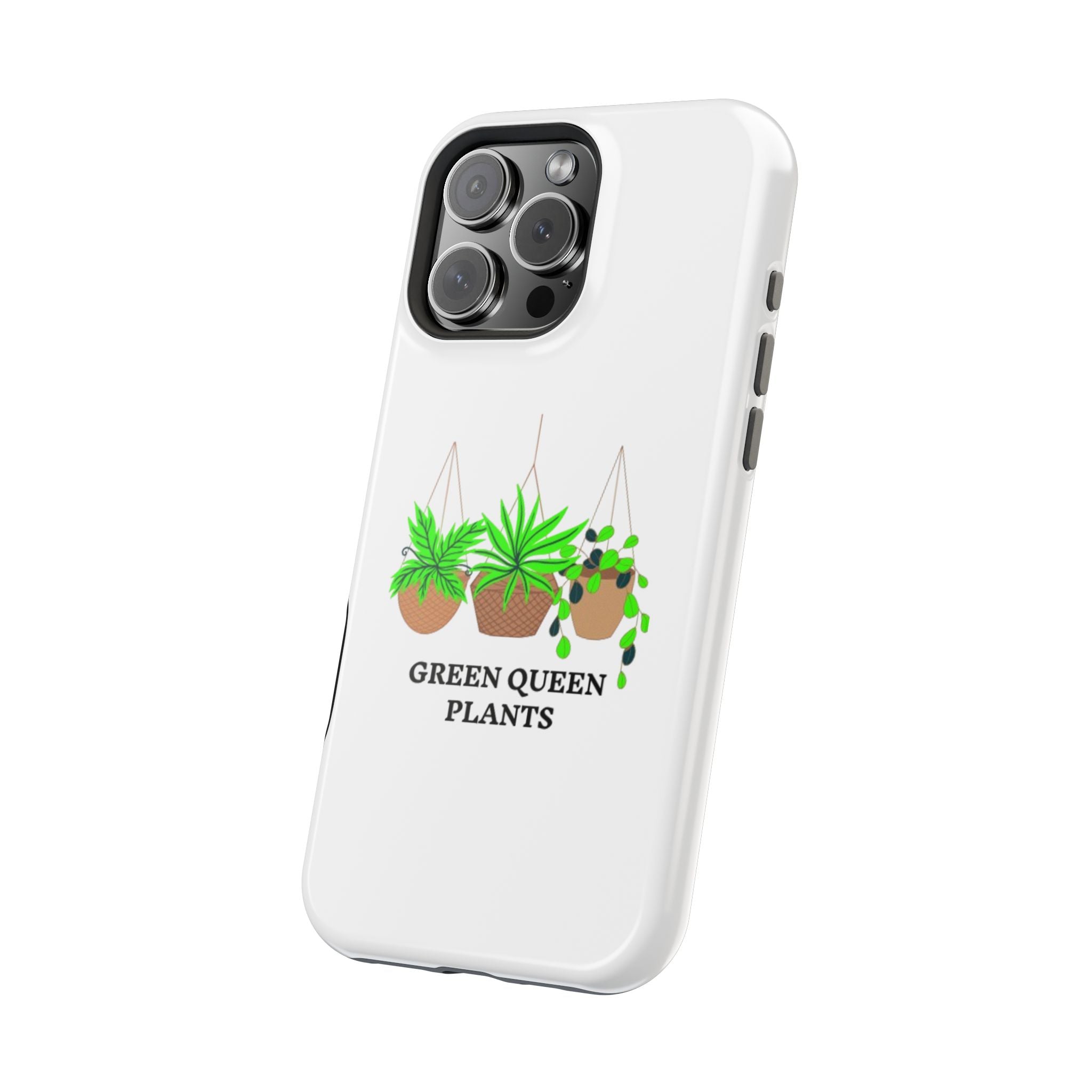 Phone Case — Green Queen Plants Magnetic Impact-Resistant Case