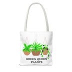 Tote — Green Queen Plants Hanging Houseplant Illustration Tote Bag