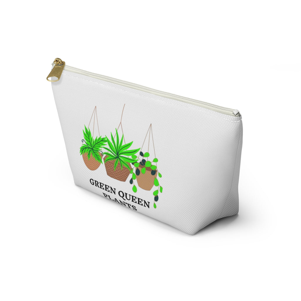 Accessory Pouch — Green Queen Plants Hanging Planters Makeup Bag