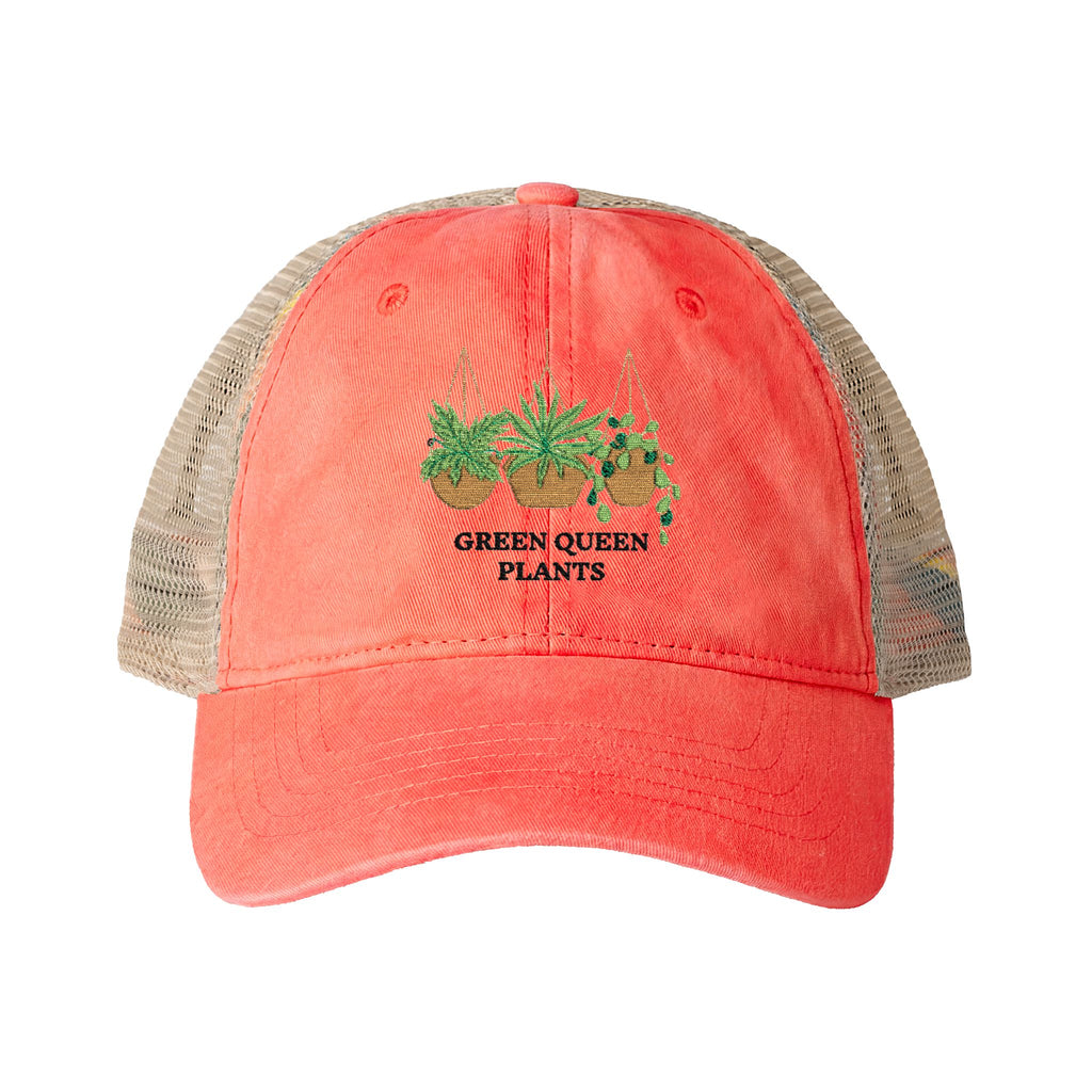 Women's Washed Mesh-Back Cap
