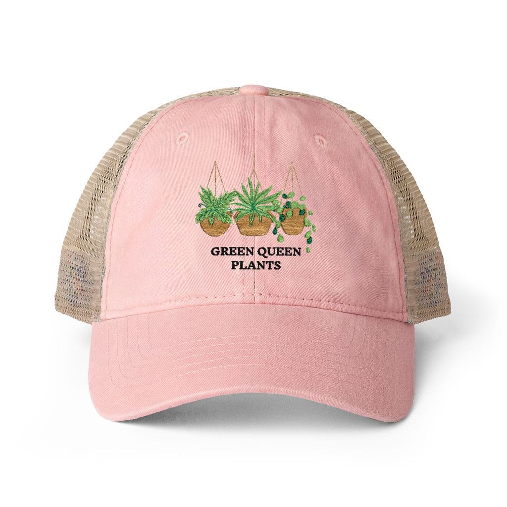 Women's Washed Mesh-Back Cap