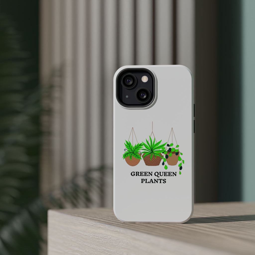 Phone Case — Green Queen Plants Magnetic Impact-Resistant Case
