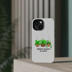 Phone Case — Green Queen Plants Magnetic Impact-Resistant Case