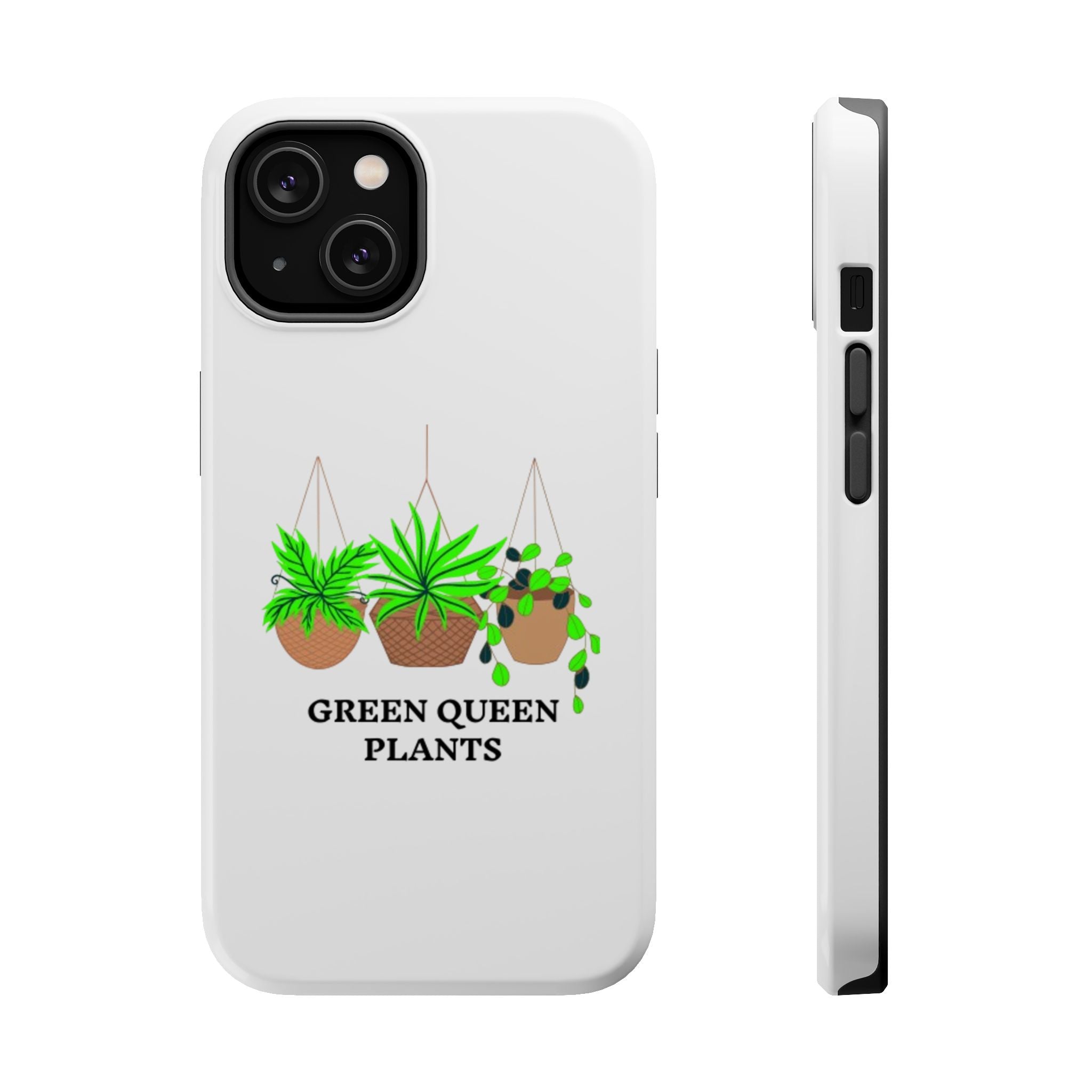 Phone Case — Green Queen Plants Magnetic Impact-Resistant Case